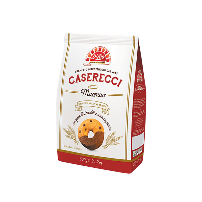 BISCUITS CASERECCI MAOMAO CHOCOLAT 600G